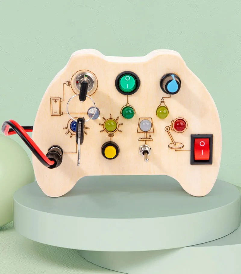 Montessori Busy Board Sensory Toys
