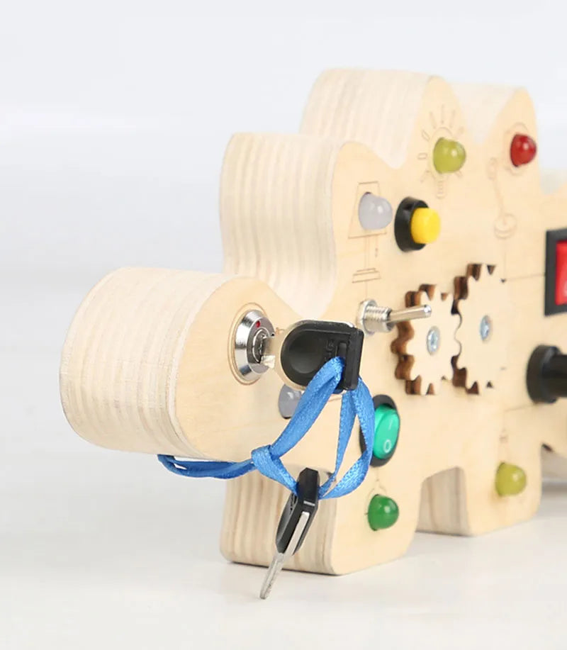 Montessori Busy Board Sensory Toys