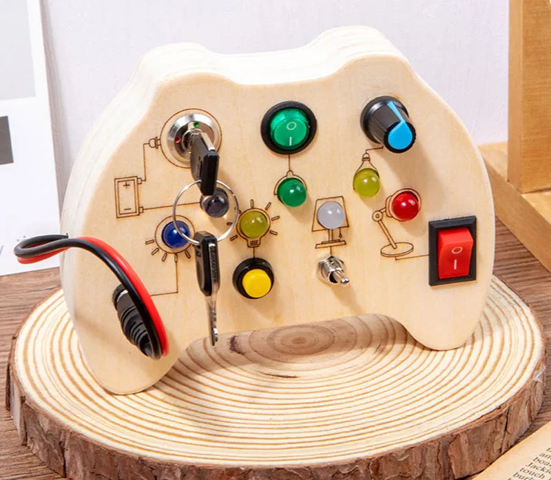 Montessori Busy Board Sensory Toys